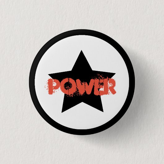 Team Leader Power Star Button Button (Vorderseite)