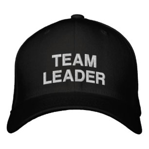 TEAM LEADER Stylische bestickte Baseballkappe