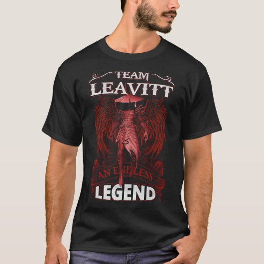 Team LEAVITT - Ein endloses LEGEND T-Shirt (Vorderseite)