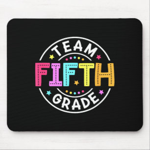 Team-Lehrer der fünften Klasse Zurück zur Schule 5 Mousepad