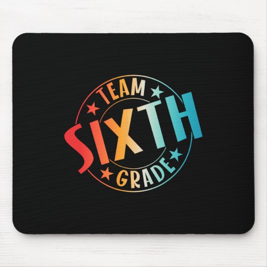 Team-Lehrer Schüler der sechsten Klasse Zurück zur Mousepad (Vorne)