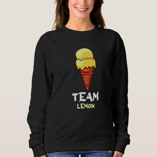 Team Lemon Fruits Sweatshirt (Vorderseite)
