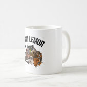 Team Lemur Kaffeetasse (VorderseiteRechts)