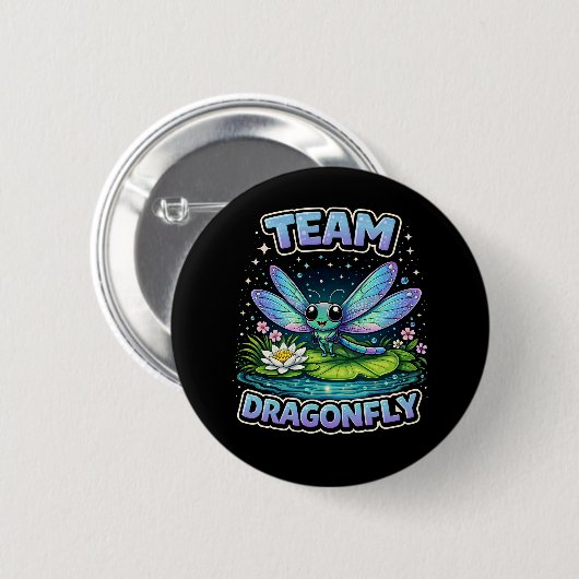 Team Libelle Button (Vorne & Hinten)