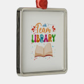 Team Library Ornament Aus Metall (Rechts)