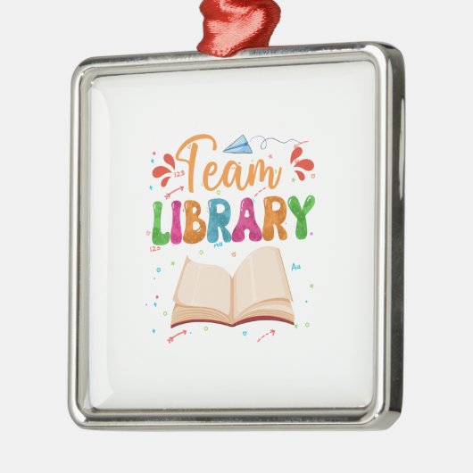 Team Library Ornament Aus Metall (Links)