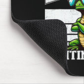 Team Lizard Jagdkommad Funny Retro Gecko Lizard Mousepad (Ecke)