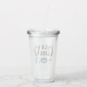 Team Logan Gilmore Girls Design Acryltrinkbecher (Rückseite)
