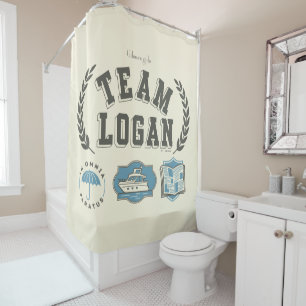 Team Logan Gilmore Girls Design Duschvorhang