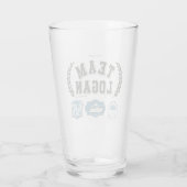 Team Logan Gilmore Girls Design Glas (Rückseite)
