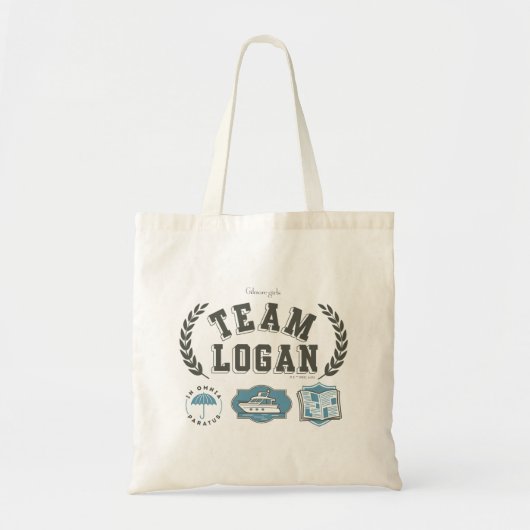Team Logan Gilmore Girls Design Tragetasche (Vorne)