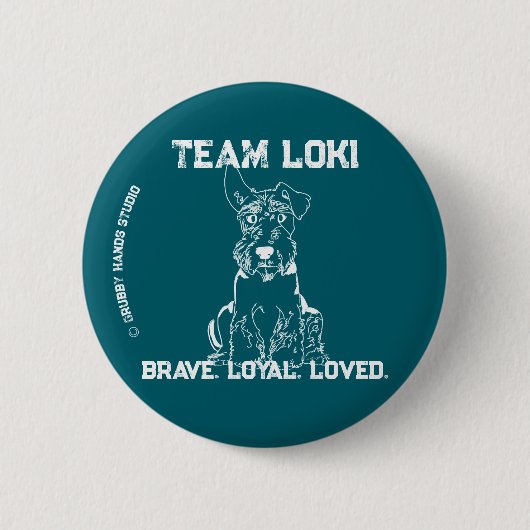 Team Loki Button (Vorderseite)