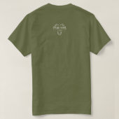 Team Loki Legacy Grunge Army Green T - Shirt (Design Rückseite)
