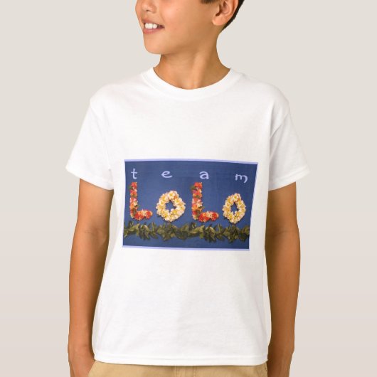 Team Lolo Kleid T-Shirt (Vorderseite)