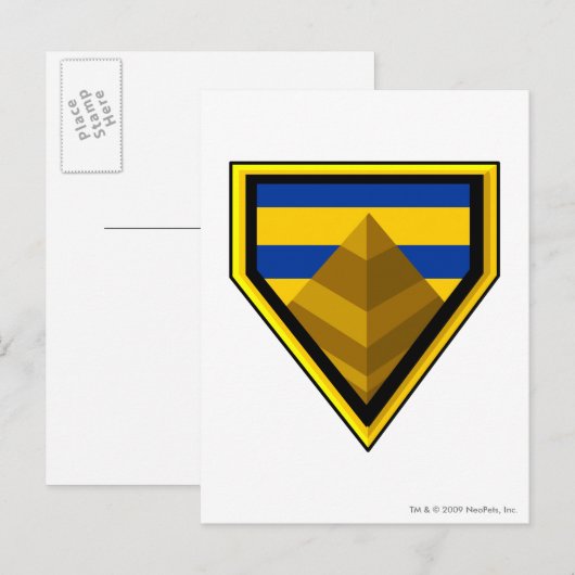 Team Lost Wüste Logo Postkarte (Vorne/Hinten)