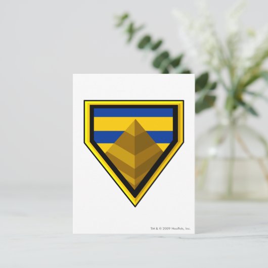 Team Lost Wüste Logo Postkarte (Stehend Vorderseite)