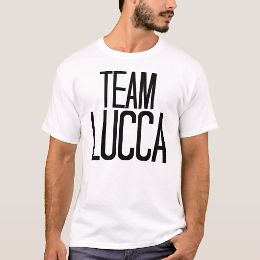 Team-Lucca-T - Shirt im Weiß (Vorderseite)