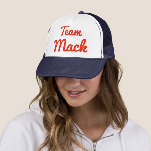 Team Mack Truckerkappe (Beispiel)