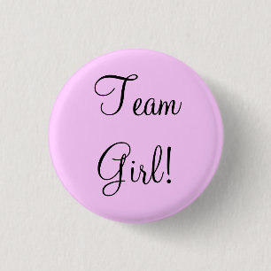 Team-Mädchen Button