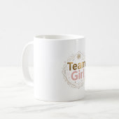 Team Mädchen Kaffeetasse (Vorderseite Links)