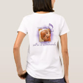 Team Madelina Hoffnungs-Schmetterlings-Shirt T-Shirt (Rückseite)