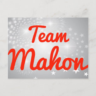 Team Mahon Postkarte