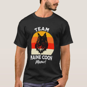 Team Maine Coon Katze Maine Coon T-Shirt