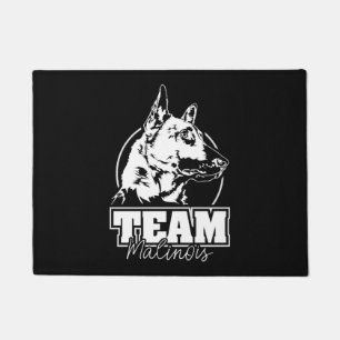 Team Malinois Belgischer Schäferhund Dogsport Fußmatte