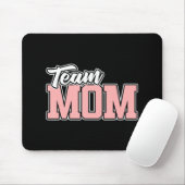 Team MAMA T Baseball Softball Soccer Volleyball Fo Mousepad (Mit Mouse)