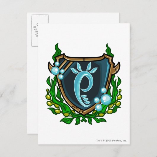 Team Maraqua Logo Postkarte (Vorne/Hinten)