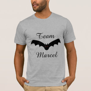 Team Marcel Vampir Fledermaus-Shirt T-Shirt