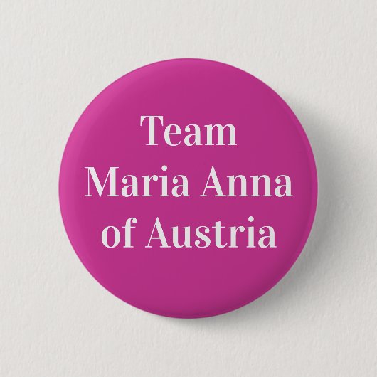 Team Maria Anna von Österreich, Heilige Römische K Button (Vorderseite)