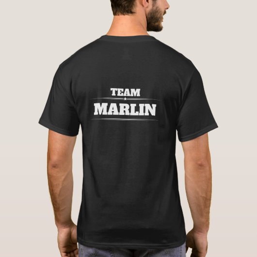 TEAM MARLIN REVERSED T-Shirt (Rückseite)