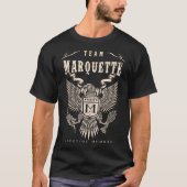 TEAM MARQUETTE Lifetime Mitglied. T-Shirt (Vorderseite)