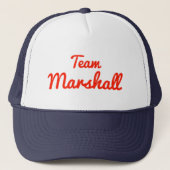 Team Marshall Truckerkappe (Vorderseite)