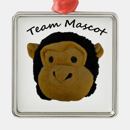 Team Mascot Ornament Aus Metall (Vorne)