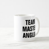 Team Master Angler Kaffeetasse (VorderseiteRechts)