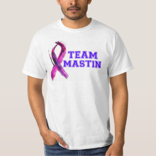 TEAM MASTIN pankreatischer Krebs-T - Shirts