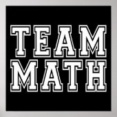 Team Math Poster (Vorne)