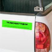 Team-Matthew-Autoaufkleber Autoaufkleber (Auf Lkw)