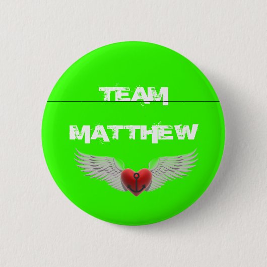 Team-Matthew-Hoffnungsknopf Button (Vorderseite)