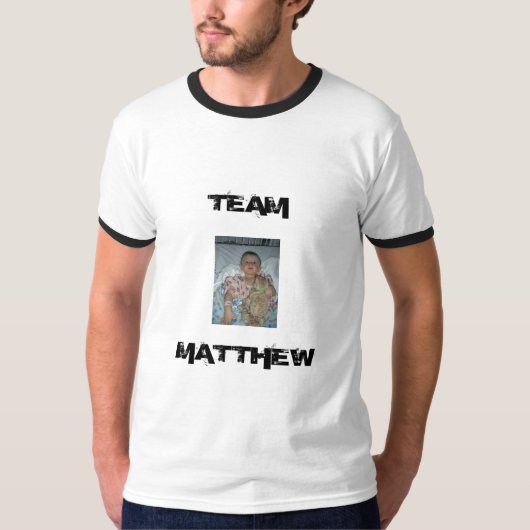 Team-Matthew-Wecker T-Shirt (Vorderseite)