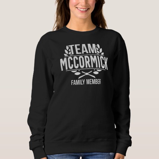 Team McCormick Familienmitglied McCormick Sweatshirt (Vorderseite)