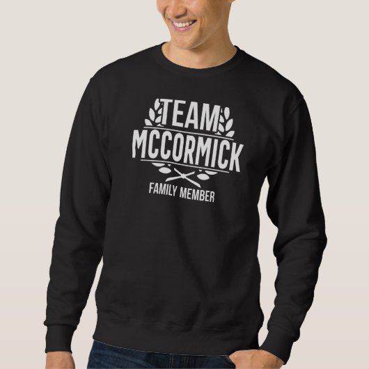 Team McCormick Familienmitglied McCormick Sweatshirt (Vorderseite)