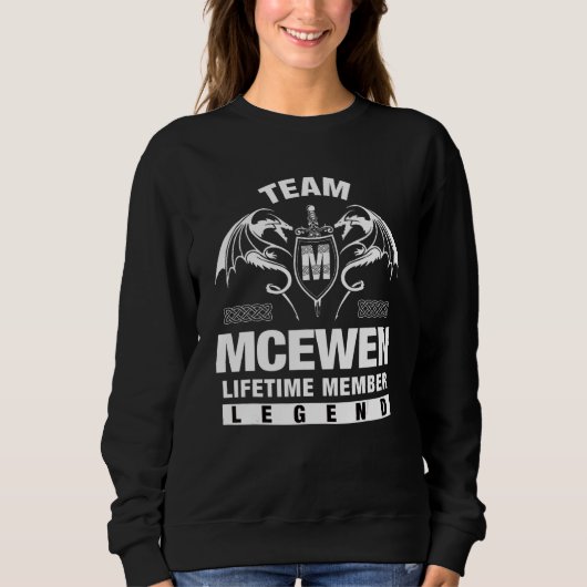 Team Mcewen Lebenslanges Mitglied Sweatshirt (Vorderseite)