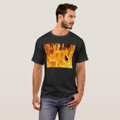 Team McLlarky Feuer-T - Shirt (orange "M") (Vorne ganz)