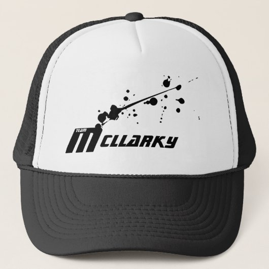 Team McLlarky Hut Truckerkappe (Vorderseite)