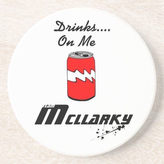 Team McLlarky Untersetzer (Vorne)