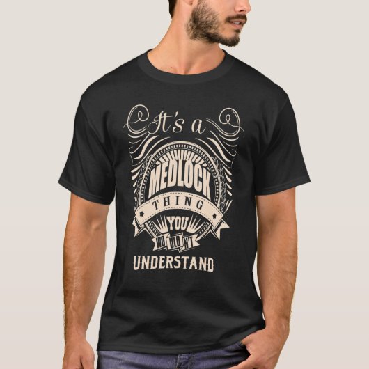 Team MEDLOCK Lifetime Member T-Shirt (Vorderseite)