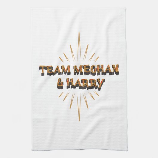 Team Meghan & Harry Geschirrtuch (Vertikal)